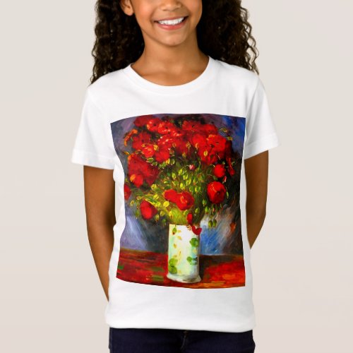 Van Gogh Red Poppies T_Shirt