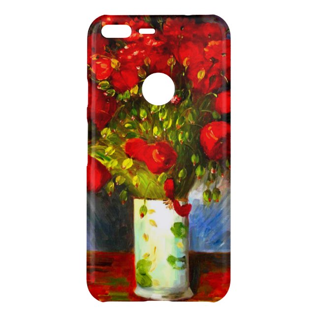 Van Gogh Red Poppies Uncommon Google Pixel XL Case (Back)