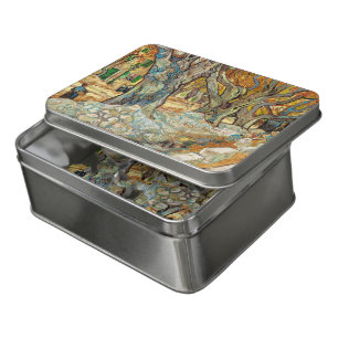 Van Gogh Road Menders Autumn Plane Trees Art Jigsaw Puzzle
