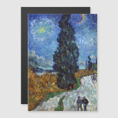 Van Gogh Road With Cypresses Impressionism (Front/Back)