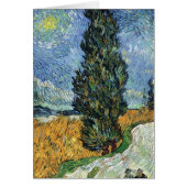 Van Gogh Road With Cypresses Impressionism (Front)