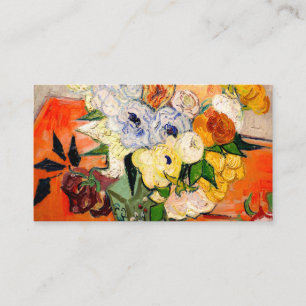 Van Gogh Roses and Anemones Enclosure Card