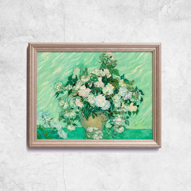 Van Gogh Roses Old Art Famous Wall Poster (Van Gogh Roses Old Art Famous Wall Poster
)