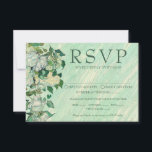 Van Gogh Roses Wedding Response Card<br><div class="desc">Complement your Van Gogh Roses wedding invitation with this matching RSVP response card. Text is customizable for your own personalization.
Say hello via Zazzle chat with any assistance,  questions,  or comments. For more creative wedding creations shop www.zazzle.com/paperieblooms/collections and follow instagram.com/paperie_blooms</div>