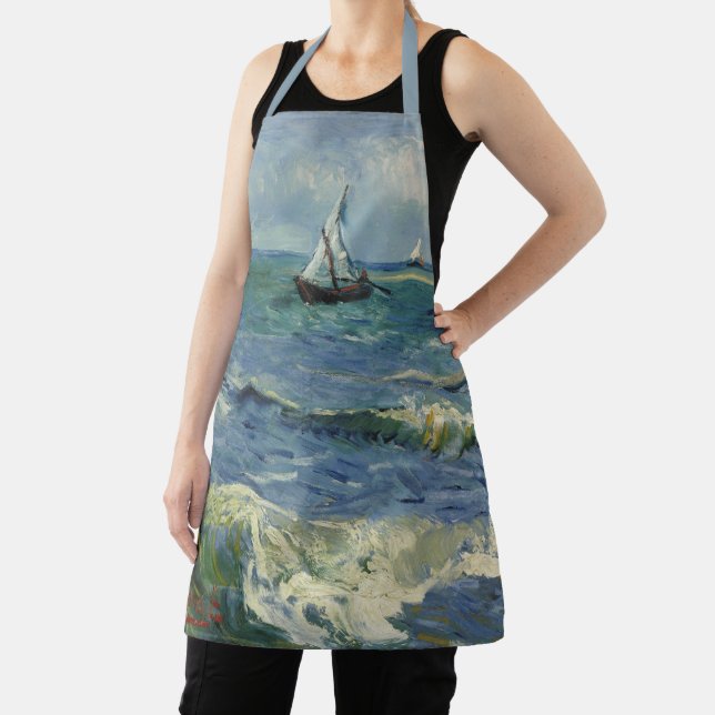 Van Gogh Seascape at Saintes Maries de la Mer Apron (Insitu)