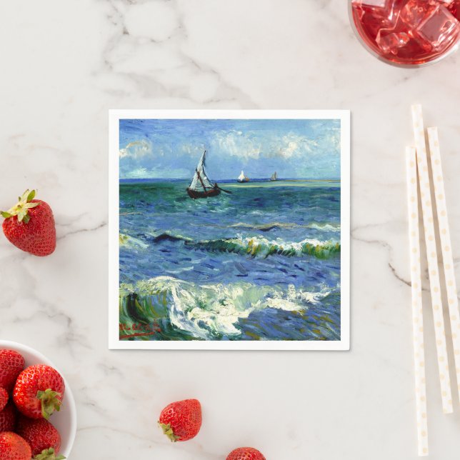 Van Gogh - Seascape Napkins (Insitu)