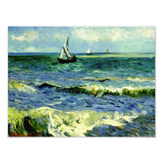 Van Gogh - Seascape, Photo Print (Front)