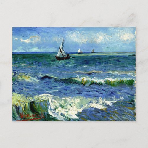 Van Gogh _ Seascape Postcard