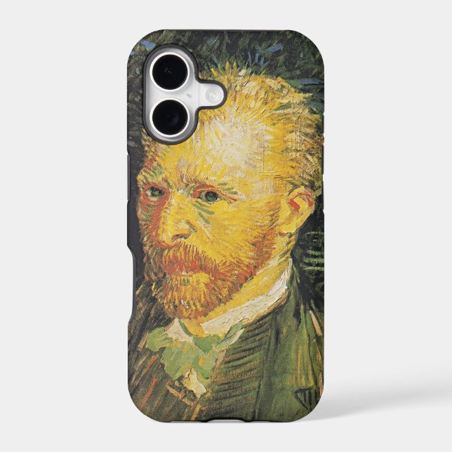 Van Gogh Self-Portrait Art Case (Back)