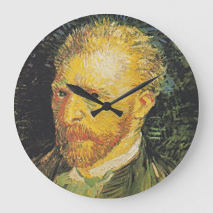 Van Gogh Self-Portrait Art Clock