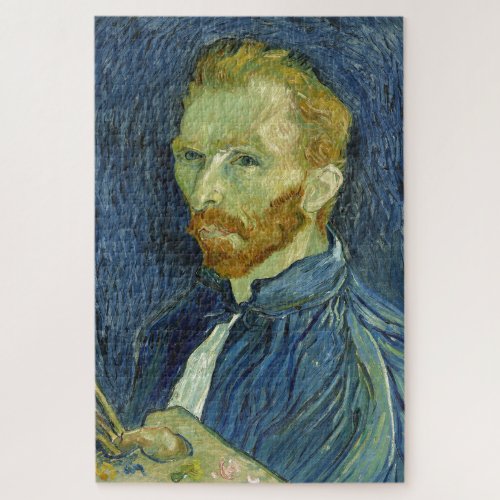 Van Gogh Self Portrait Art Painting Jigsaw Puzzle