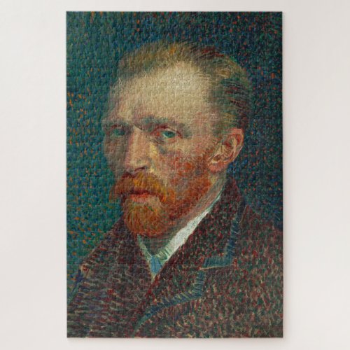 Van Gogh Self Portrait Art Painting Jigsaw Puzzle