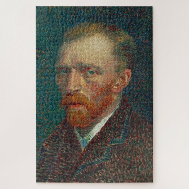 Van Gogh Self Portrait Art Painting Jigsaw Puzzle (Vertical)