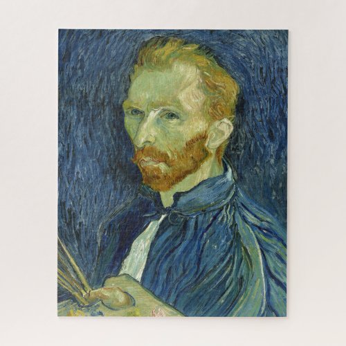 Van Gogh Self Portrait Art Painting Jigsaw Puzzle