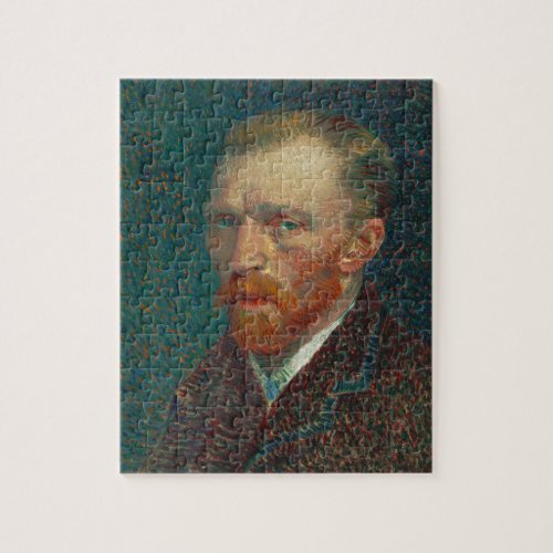 Van Gogh Self Portrait Art Painting Jigsaw Puzzle