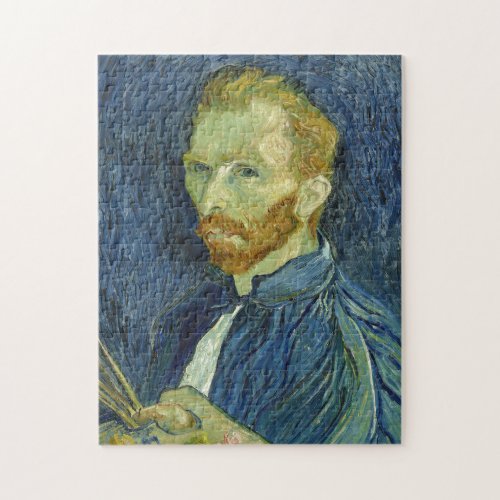 Van Gogh Self Portrait Art Painting Jigsaw Puzzle