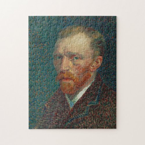 Van Gogh Self Portrait Art Painting Jigsaw Puzzle