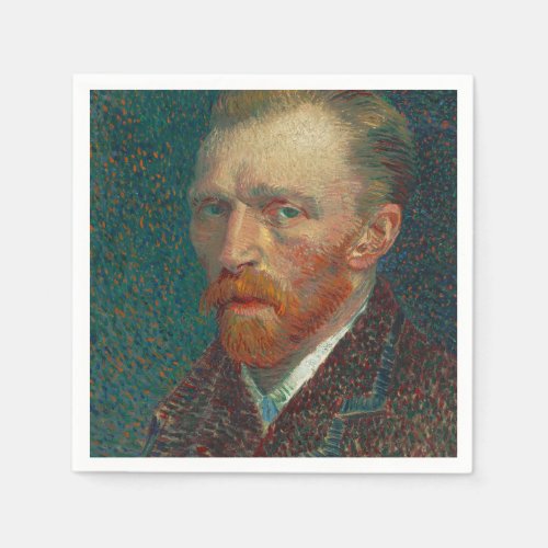 Van Gogh Self Portrait Art Painting Napkins