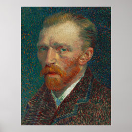 Van Gogh Self Portrait Art Painting Poster