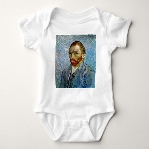 Van Gogh Self Portrait Baby Bodysuit