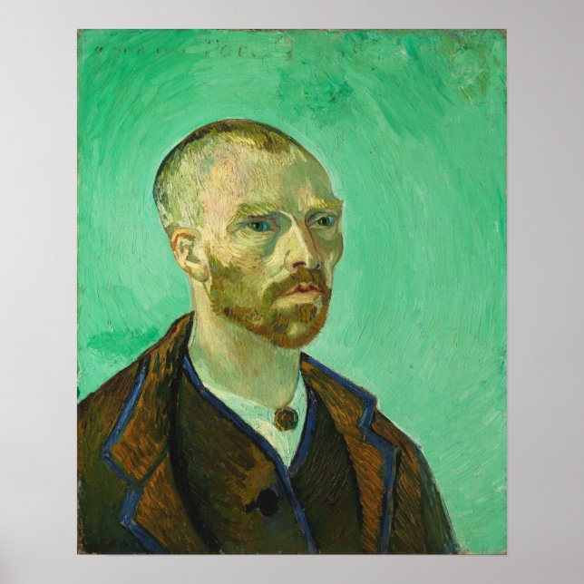 Van Gogh - Self-Portrait Dedicated To Gauguin Poster (Front)
