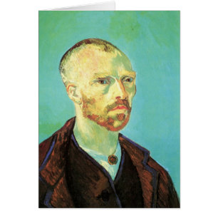 Van Gogh Self Portrait (Dedicated to Paul Gauguin) Cards
