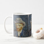 Van Gogh Self Portrait Grey Felt Hat Painting Art Coffee Mug<br><div class="desc">Vincent van Gogh (Dutch,  1853 - 1890) Self-Portrait with Grey Felt Hat,  1887,  Oil on canvas Unframed: 44.5 cm x 37.2 cm 

Check out my store for more coffee mugs featuring the art of Van Gogh!</div>
