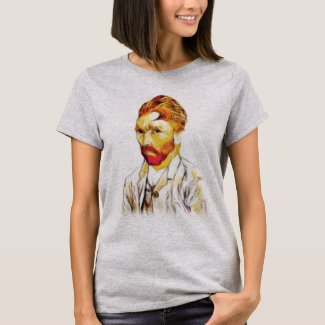 Van Gogh Self Portrait - Hair Do T-Shirt