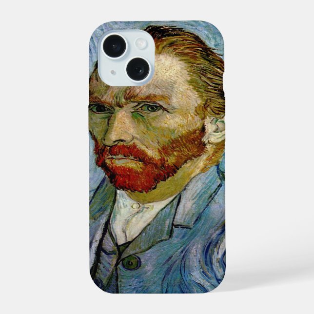 Van Gogh Self Portrait Iphone Case (Back)