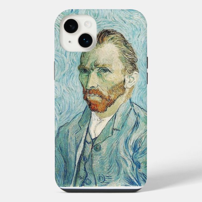 Van Gogh Self Portrait Iphone Case (Back)