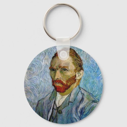 Van Gogh Self Portrait Keychain