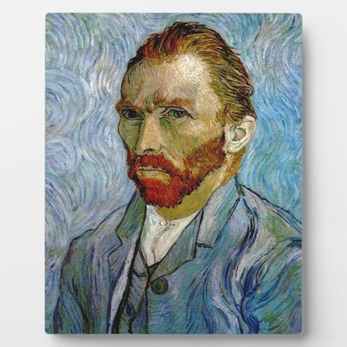 Van Gogh Self Portrait Plaque