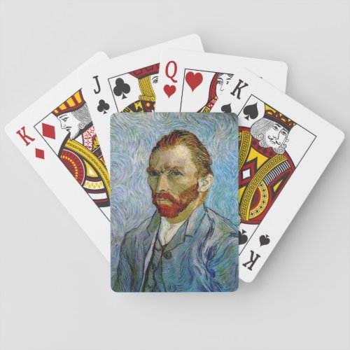 Van Gogh Self Portrait Poker Cards