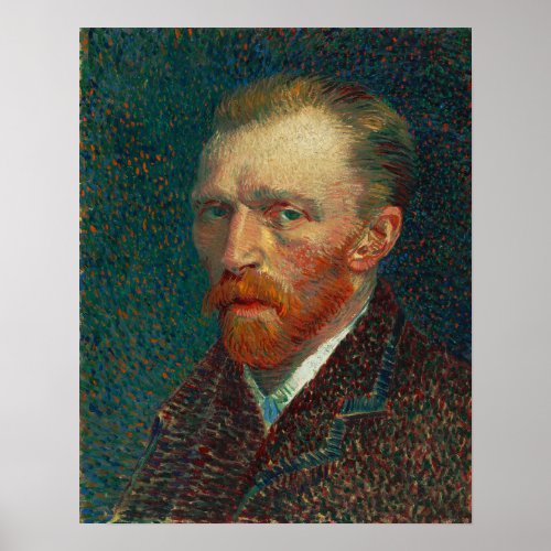 Van Gogh _ Self_Portrait Poster