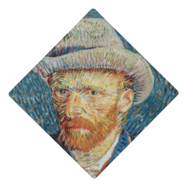 Van Gogh - Self Portrait with a Grey Felt Hat (Front)