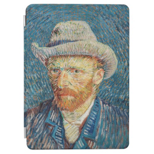 Van Gogh _ Self Portrait with a Grey Felt Hat iPad Air Cover