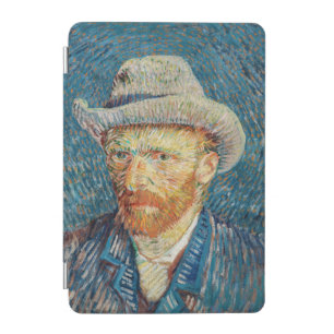 Van Gogh - Self Portrait with a Grey Felt Hat iPad Mini Cover