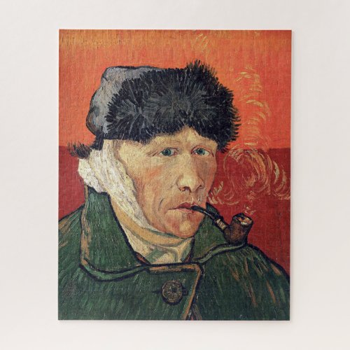 Van Gogh _ Self_Portrait with Bandaged Ear Jigsaw Puzzle
