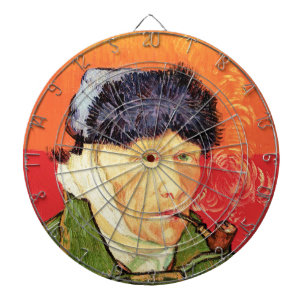 Van Gogh - Self Portrait with Bandaged Ear & Pipe Dart Board