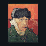 Van Gogh - Self-Portrait with Bandaged Ear Postcard<br><div class="desc">Self-Portrait with Bandaged Ear (and pipe),  famous painting by Vincent van Gogh</div>