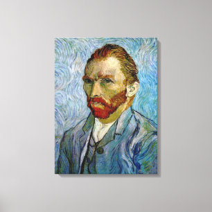 Van Gogh Self Portrait Wrapped Canvas Print