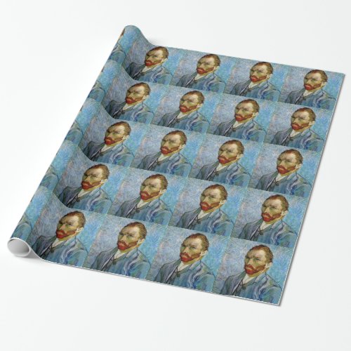 Van Gogh Self Portrait Wrapping Paper