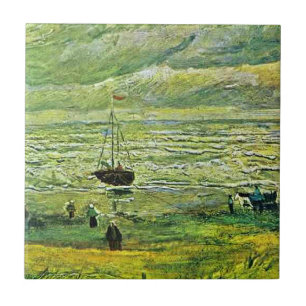 Van Gogh - Shores of Scheveningen, Ceramic Tile
