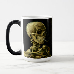 Van Gogh Smoking Skeleton Color Morph Mug
