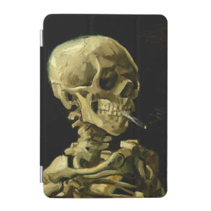 Van Gogh Smoking Skeleton iPad Mini Cover