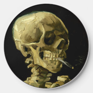 Van Gogh Smoking Skeleton Wireless Charger