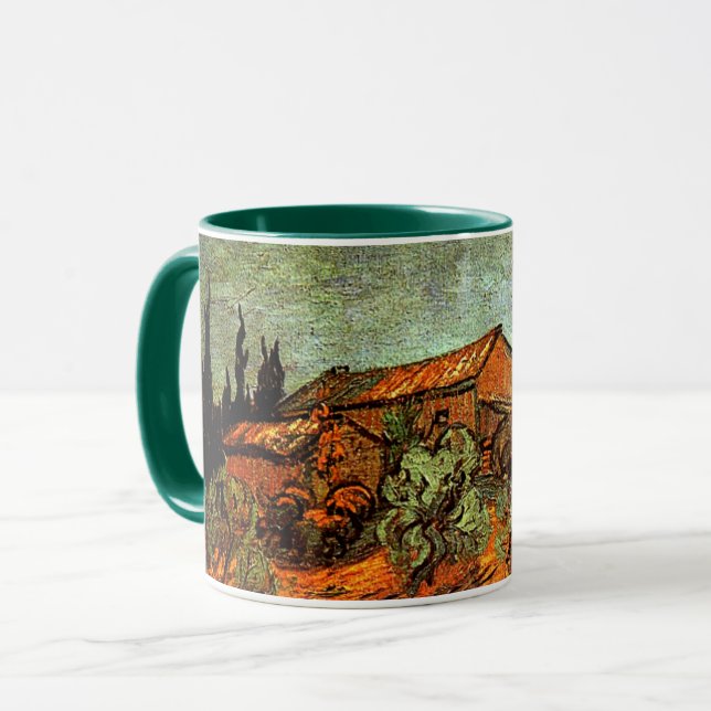 Van Gogh - Snowy Landscape Mug (Front Left)