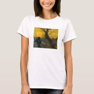 Van Gogh Sower With Setting Sun T-shirt