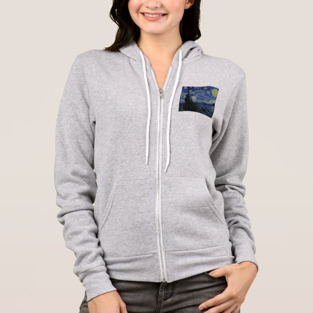 Van Gogh, Starry Nigh Hoodie (Front)