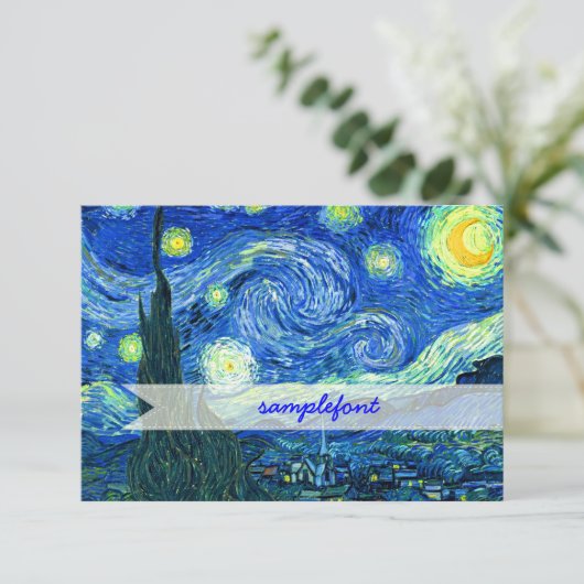 van gogh starry night (Standing Front)